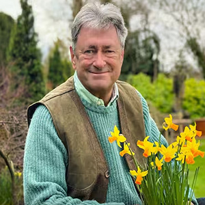A portrait photo of Alan Titchmarsh